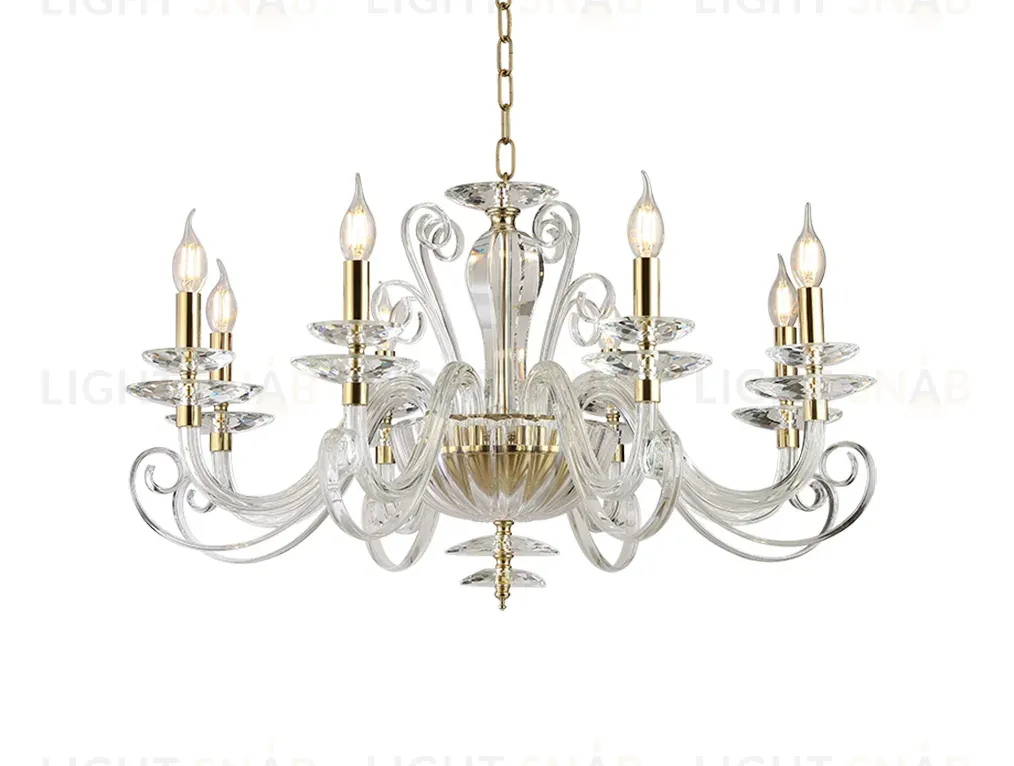Подвесная люстра Newport Annabelle 8578/C gold polished М0070812 8578/C gold polished