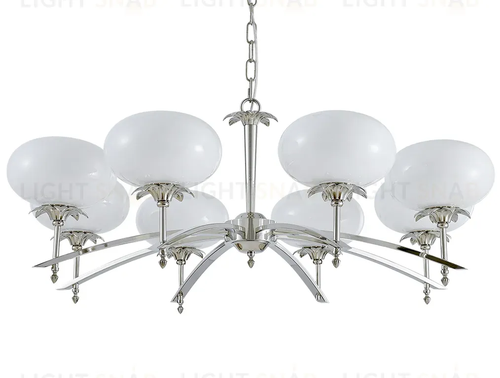 Подвесная люстра Newport Domenica 4658/C nickel М0070847 4658/C nickel