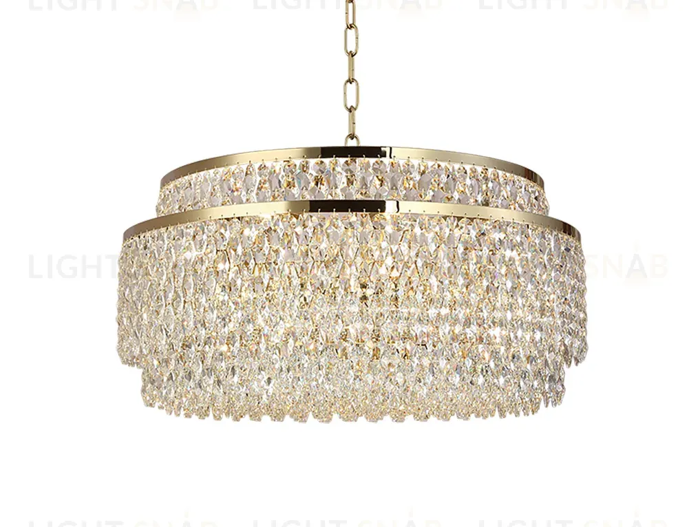 Подвесная люстра Newport Tiffany 8530/80 C gold polished М0070716 8530/80 C gold polished