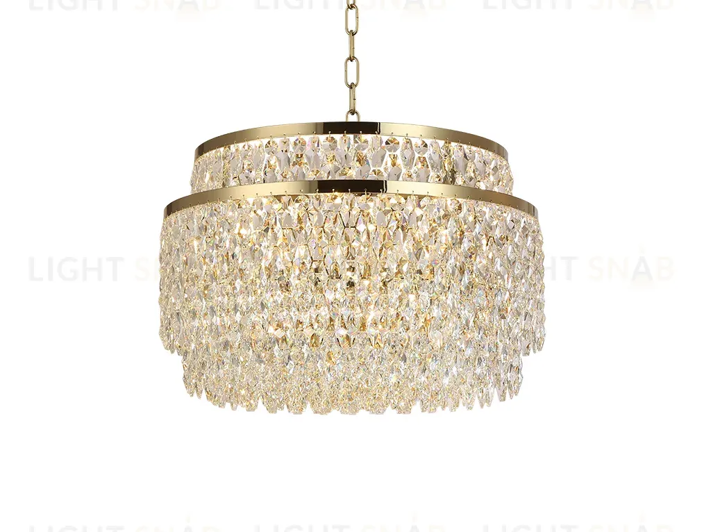 Подвесная люстра Newport Tiffany 8530/60 C gold polished М0070715 8530/60 C gold polished