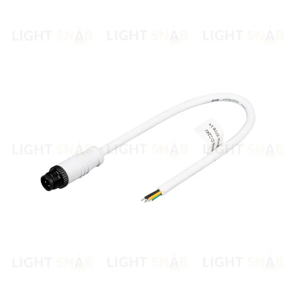 Разъем выводной Arlight ARL-RGB-4PIN-L300-M-IP67 048954 048954