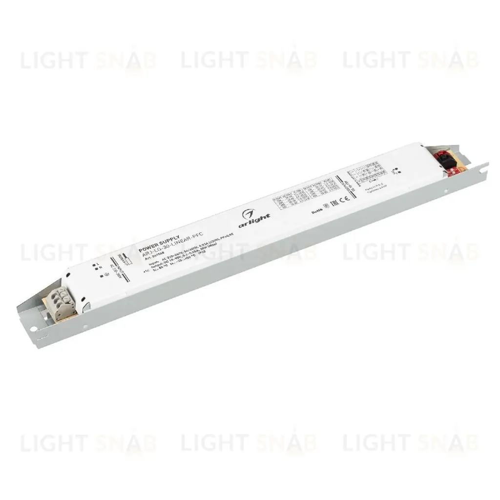 Блок питания Arlight ARJ-LG-30-LINEAR-PFC (30W, 18-90V, 0.2-0.55A) 049548 049548