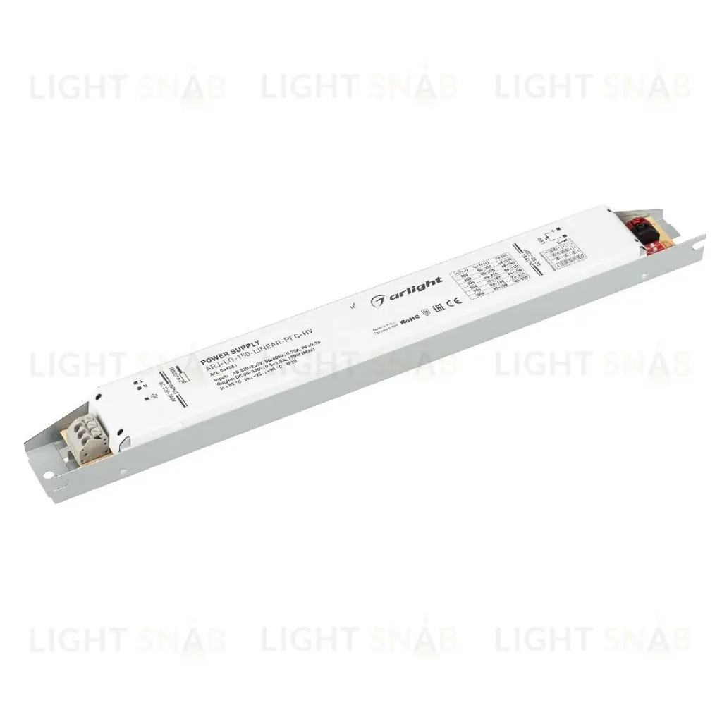 Блок питания Arlight ARJ-LG-150-LINEAR-PFC-HV (150W, 80-330V, 0.5-1.0A) 049561 049561