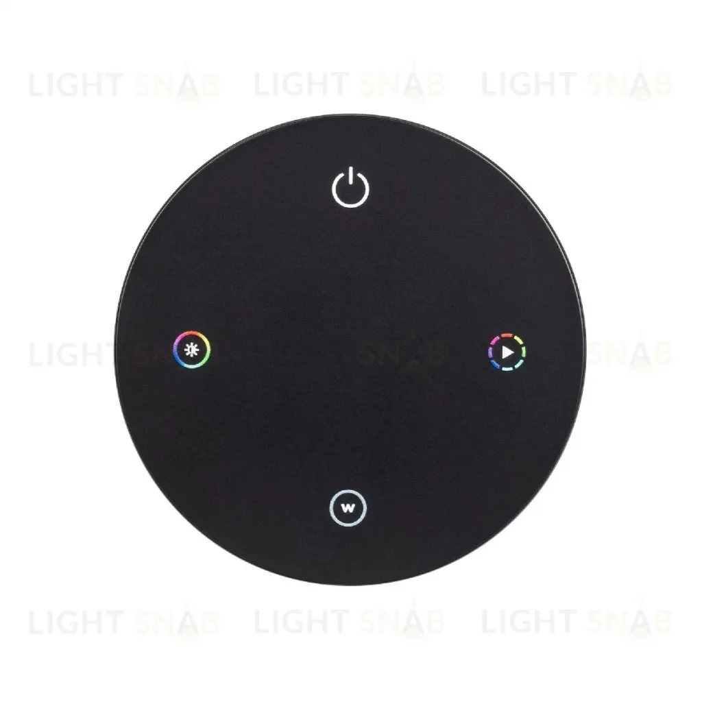 Пульт Arlight SMART-801-22-1G-RGBW Black (3V, Magnet, 2.4G) 046479 046479