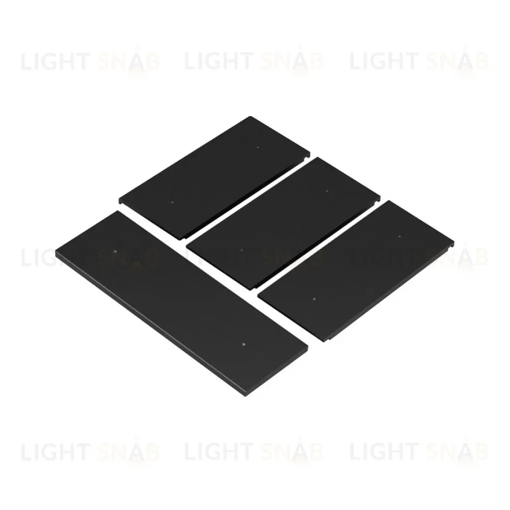 Накладка панели Arlight KNX-23-4G-SUF Black (Backlight) 051083 051083