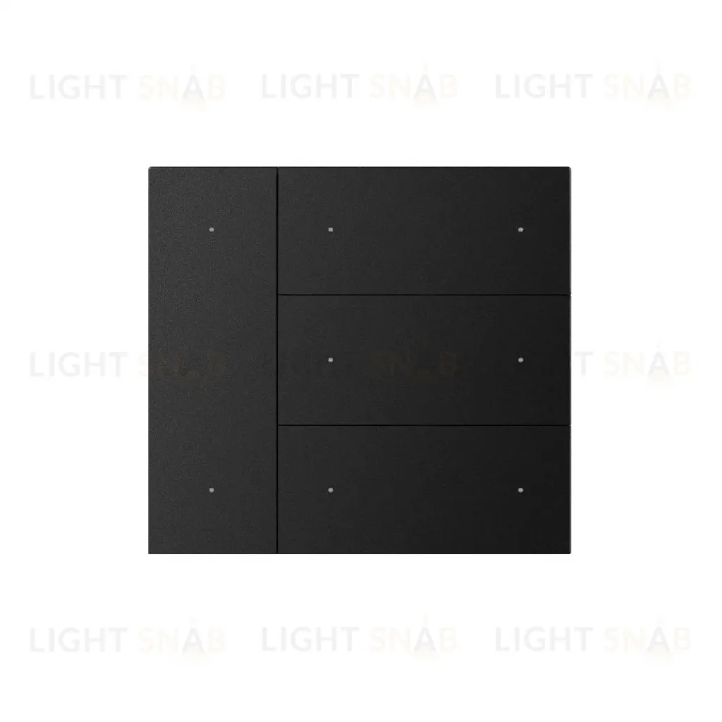 Накладка панели Arlight KNX-23-4G-SUF Black (Backlight) 051083 051083