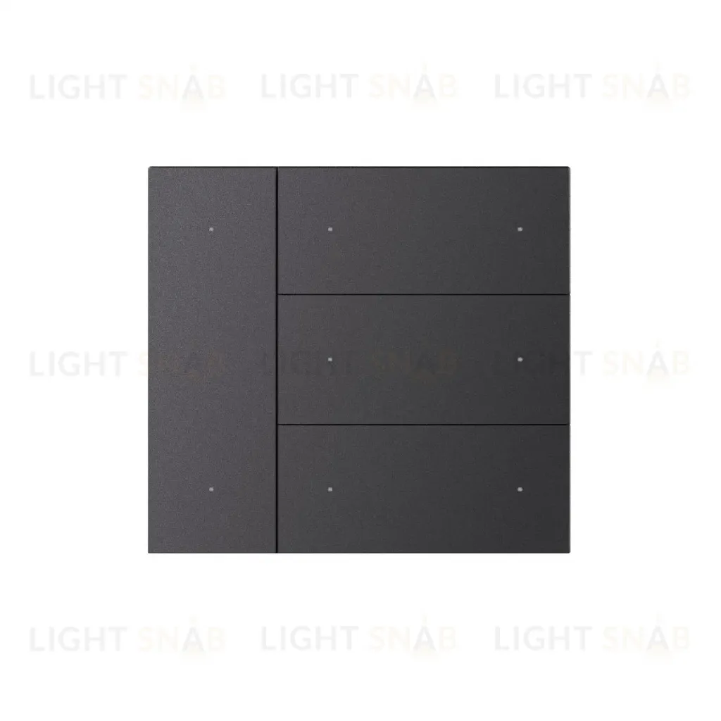 Накладка панели Arlight KNX-23-4G-SUF Dark Grey (Backlight) 051087 051087