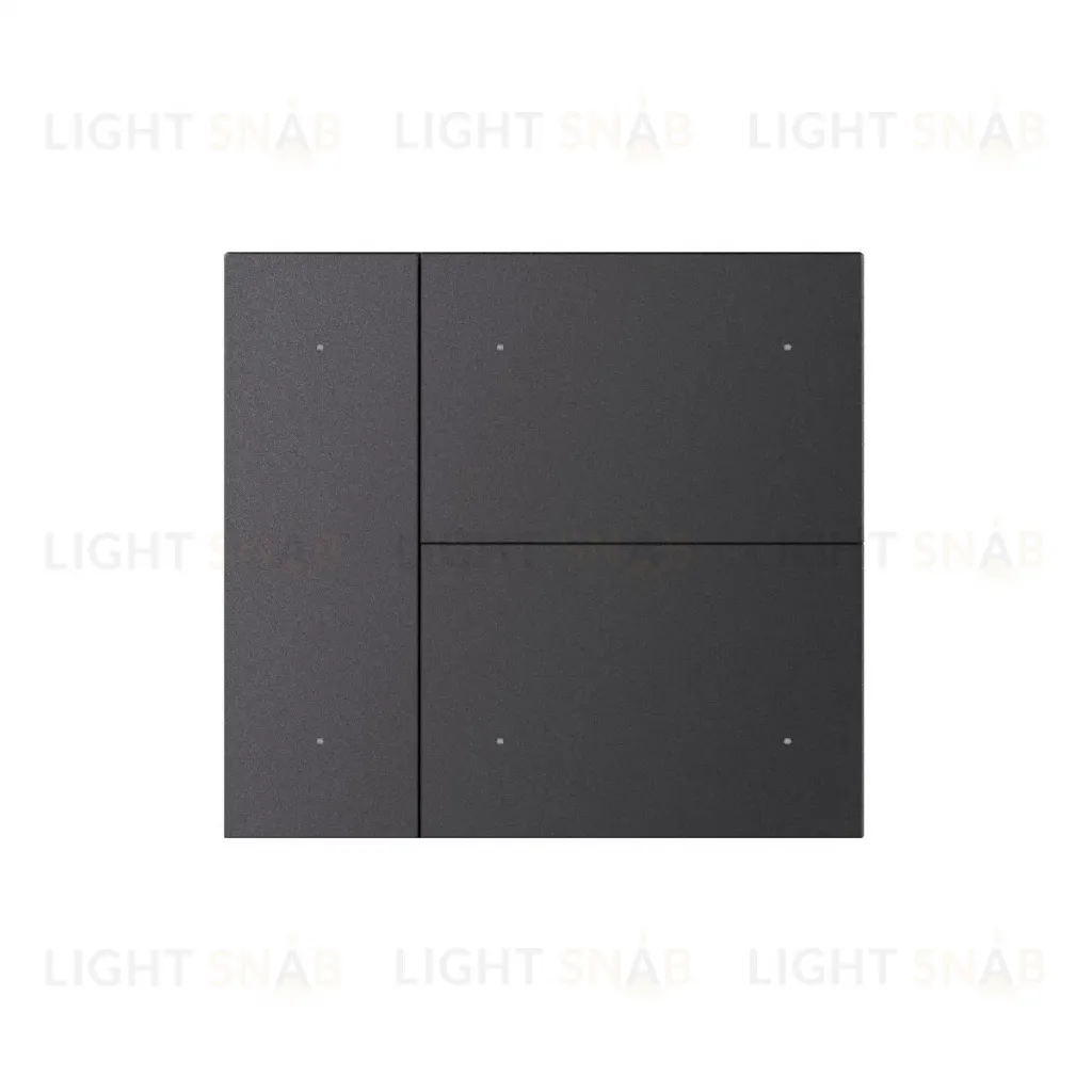Накладка панели Arlight KNX-23-3G-SUF Dark Grey (Backlight) 051095 051095
