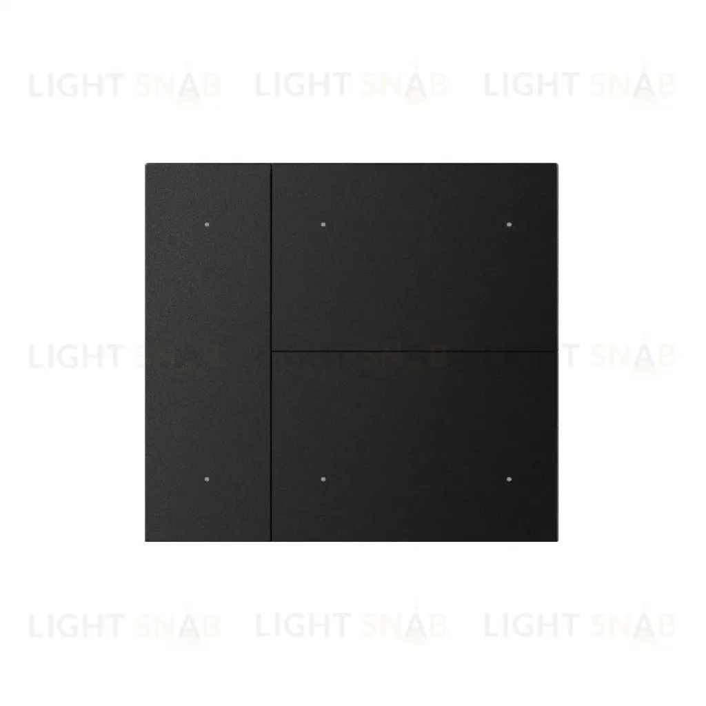 Накладка панели Arlight KNX-23-3G-SUF Black (Backlightless) 052876 052876