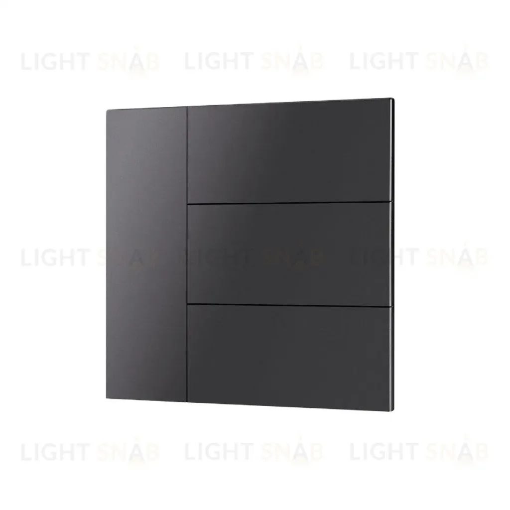 Накладка панели Arlight KNX-23-4G-SUF Dark Grey (Backlightless) 052879 052879