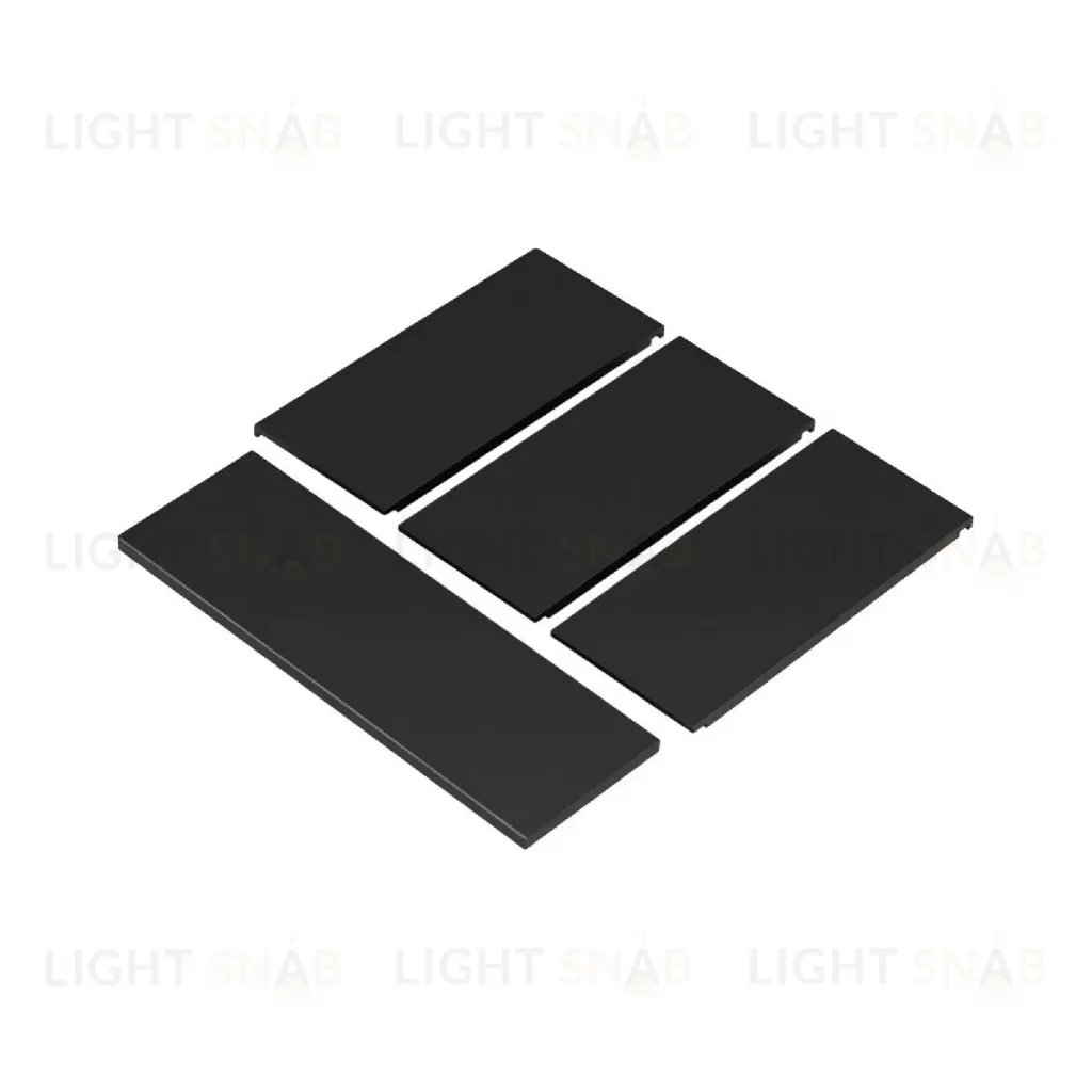 Накладка панели Arlight KNX-23-4G-SUF Black (Backlightless) 052878 052878