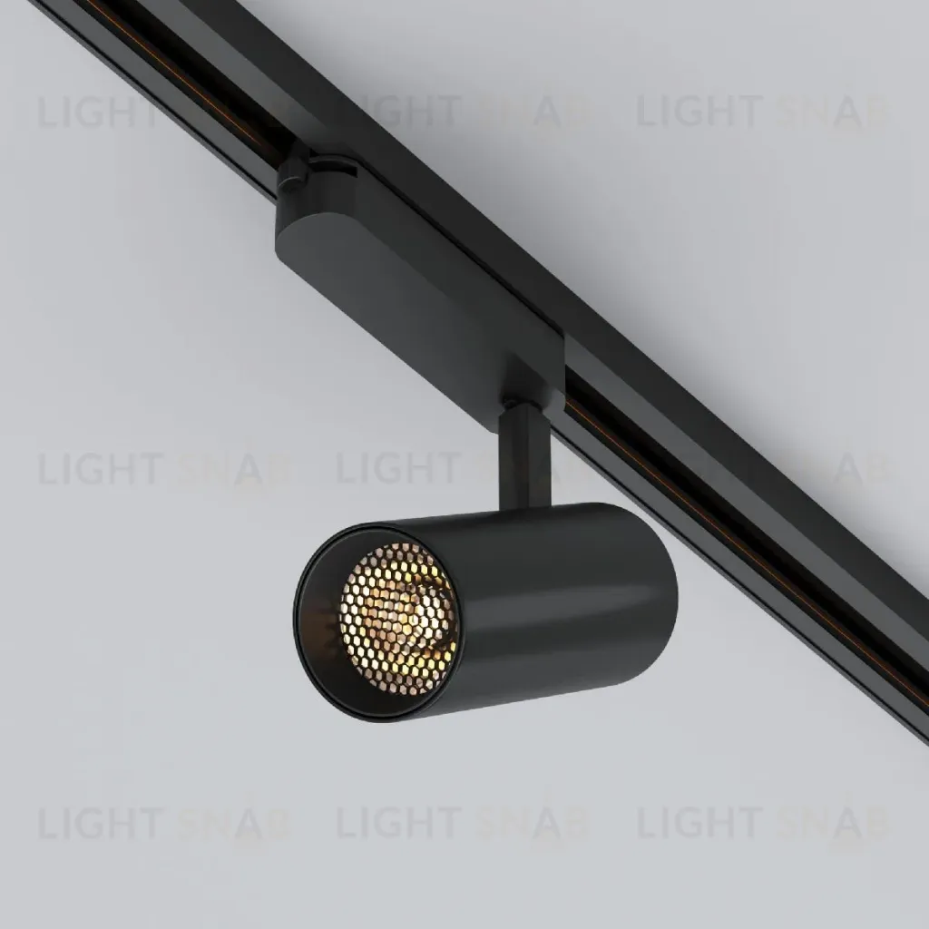 Трековый однофазный светильник Arlight LGD-GERA-2TR-R60-15W Day4000 (BK, 15 deg, 230V) 055002 055002