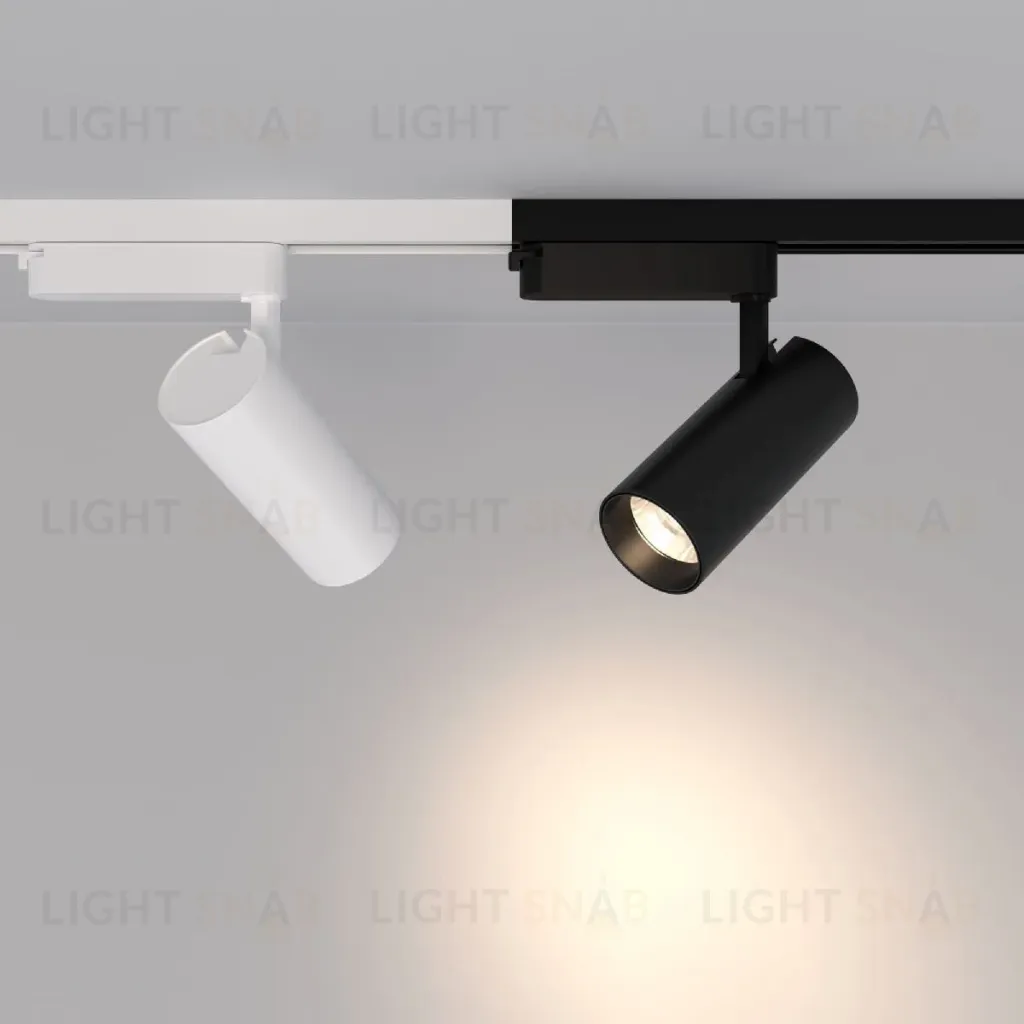 Трековый однофазный светильник Arlight LGD-GERA-2TR-R60-15W Warm3000 (WH, 55 deg, 230V) 055070 055070