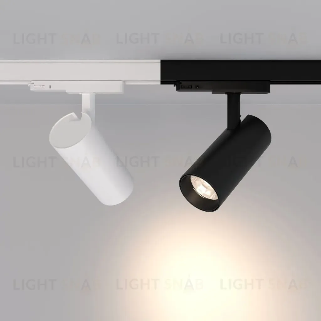 Трековый трехфазный светильник Arlight LGD-GERA-4TR-R74-20W Day4000 (BK, 15 deg, 230V) 055123 055123