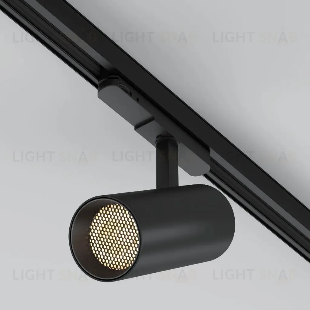 Трековый трехфазный светильник Arlight LGD-GERA-4TR-R74-20W Day4000 (BK, 15 deg, 230V) 055123 055123