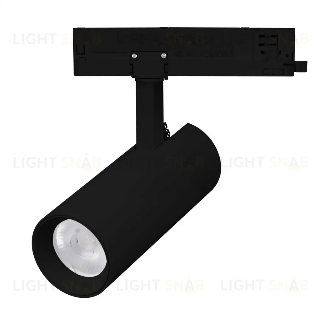Трековый трехфазный светильник Arlight LGD-GERA-4TR-R74-20W Day4000 (BK, 15 deg, 230V) 055123 055123