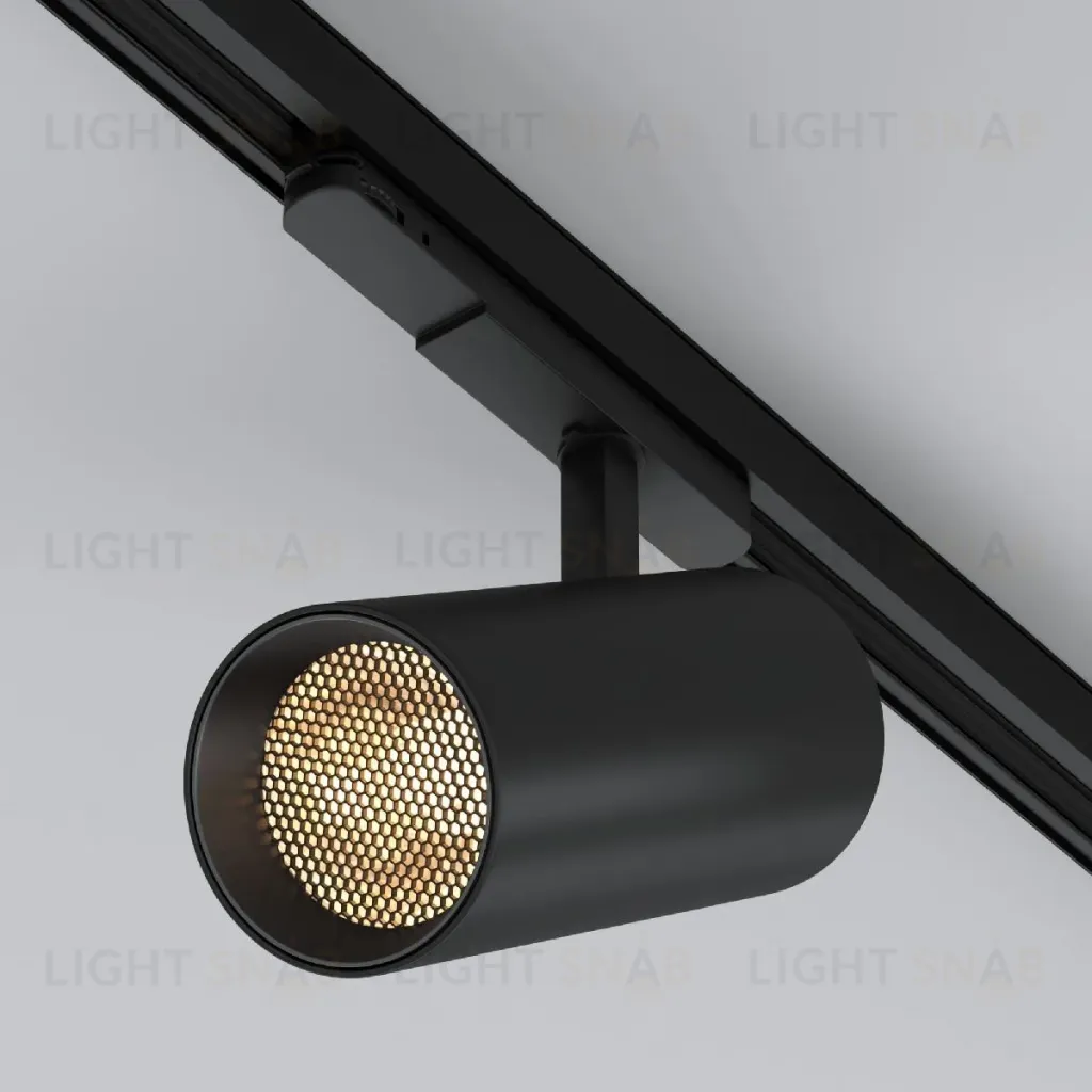 Трековый трехфазный светильник Arlight LGD-GERA-4TR-R90-40W Warm3000 (BK, 36 deg, 230V) 055164 055164
