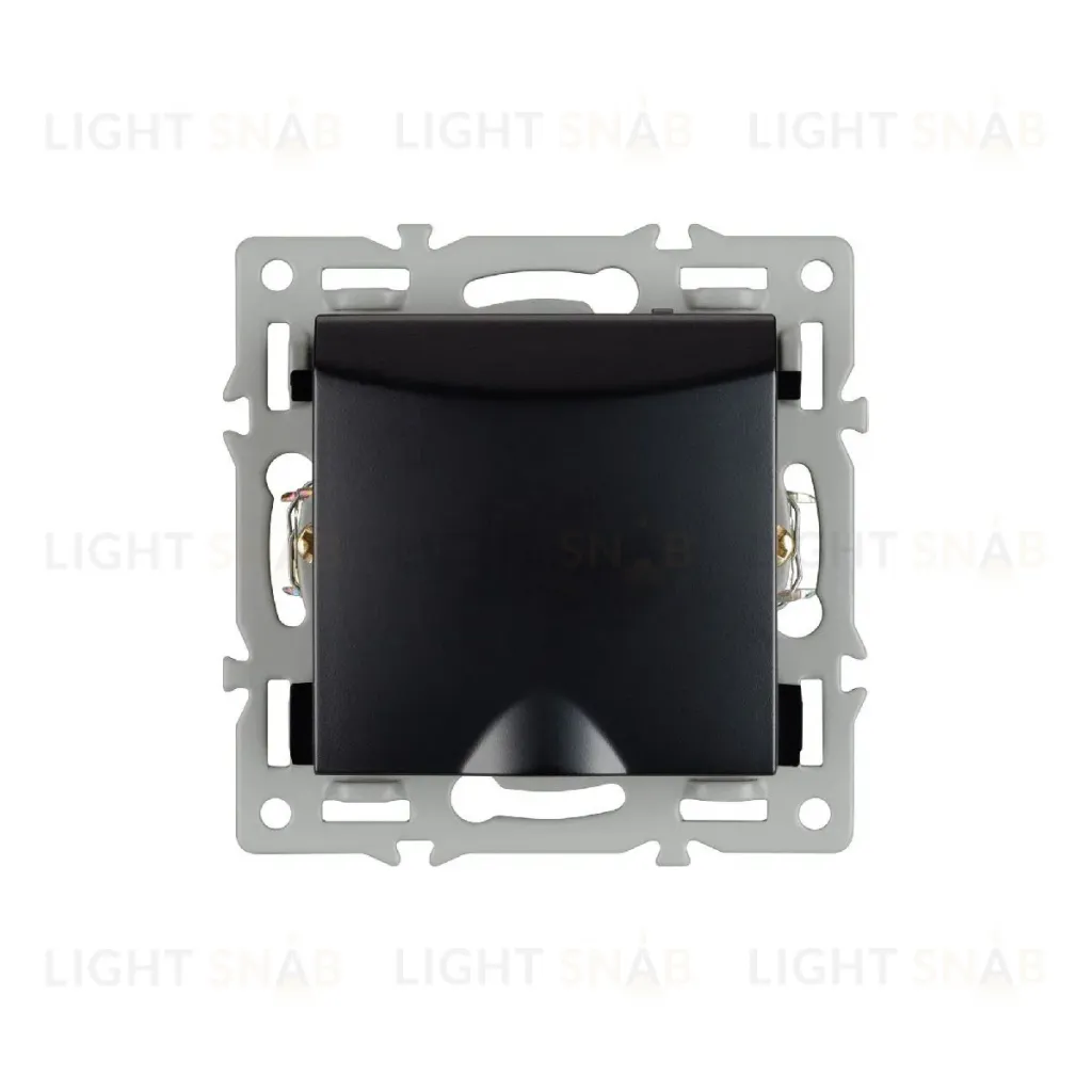 Механизм розетки влагозащищенный Arlight SCT-MCP-PL-BK (250V, 16A) 043746 043746