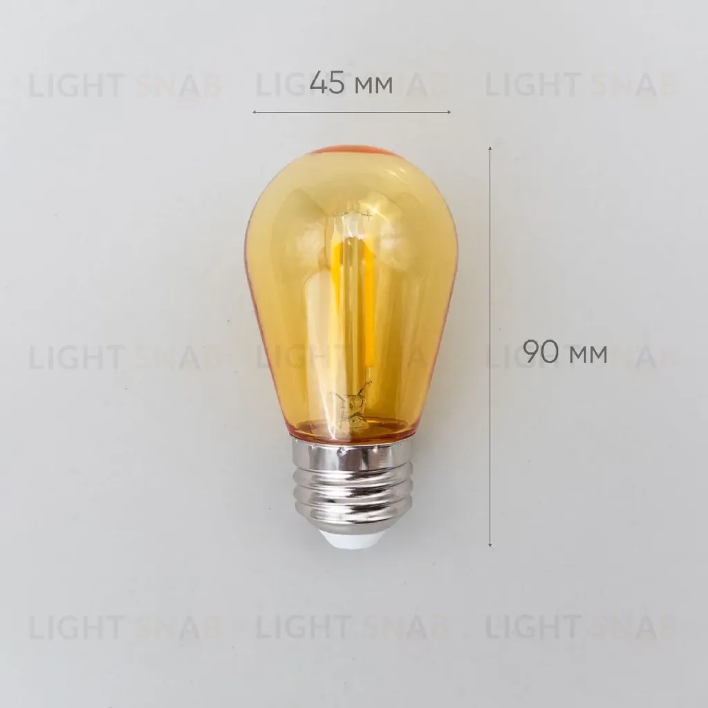 Лампа филаментная Laitcom (LTC) Professional Е27 2W 2400K FLM27-2W-2TN FLM27-2W-2TN