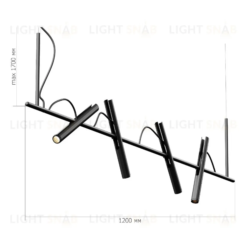 Подвесной светильник ST Luce Lilt SL6210.403.04 SL6210.403.04