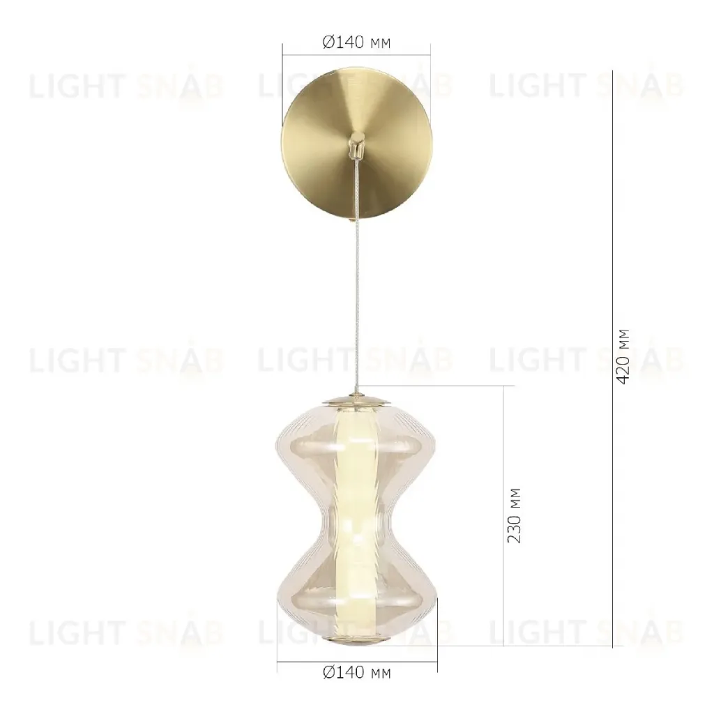 Бра ST Luce Spine SL6136.201.01 SL6136.201.01