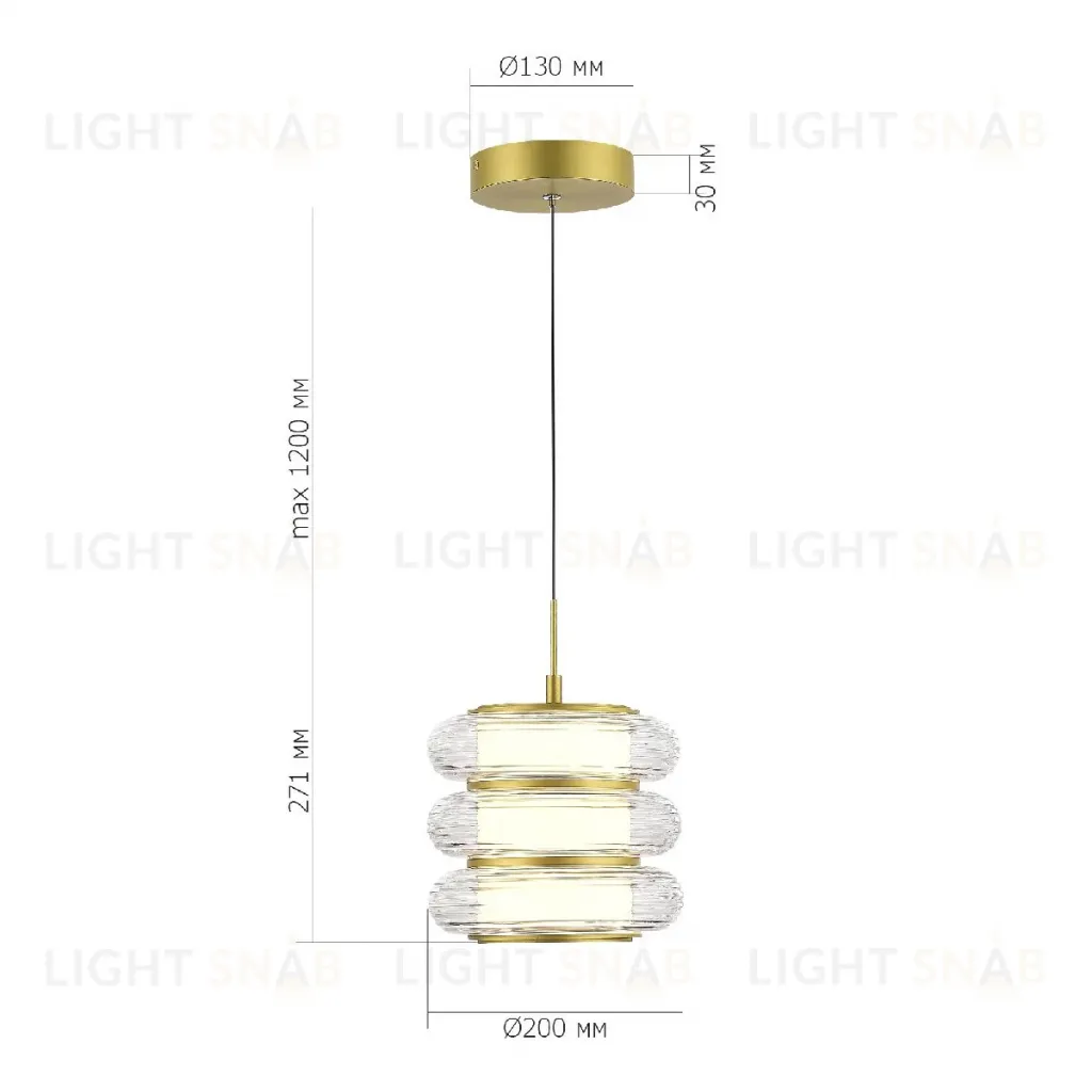 Подвесной светильник ST Luce Frittela SL6239.203.03 SL6239.203.03