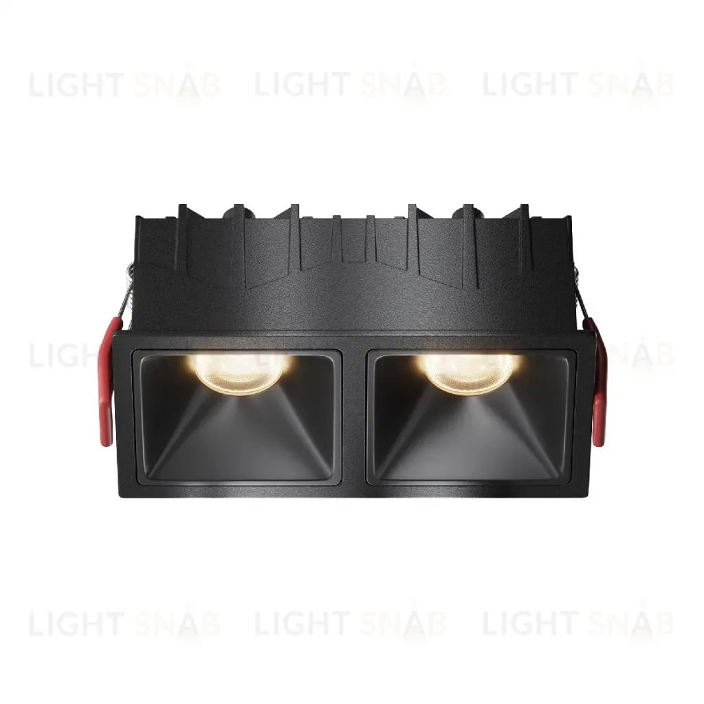 Встраиваемый светильник Maytoni Alfa Led Downlight DL043-02-10W3K-SQ-B-1 DL043-02-10W3K-SQ-B-1