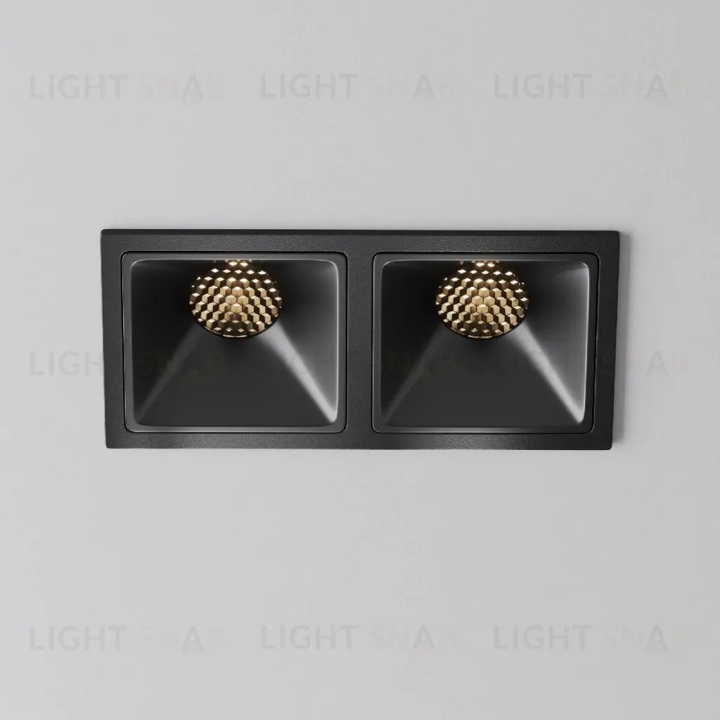 Встраиваемый светильник Maytoni Alfa Led Downlight DL043-02-10W3K-SQ-B-1 DL043-02-10W3K-SQ-B-1