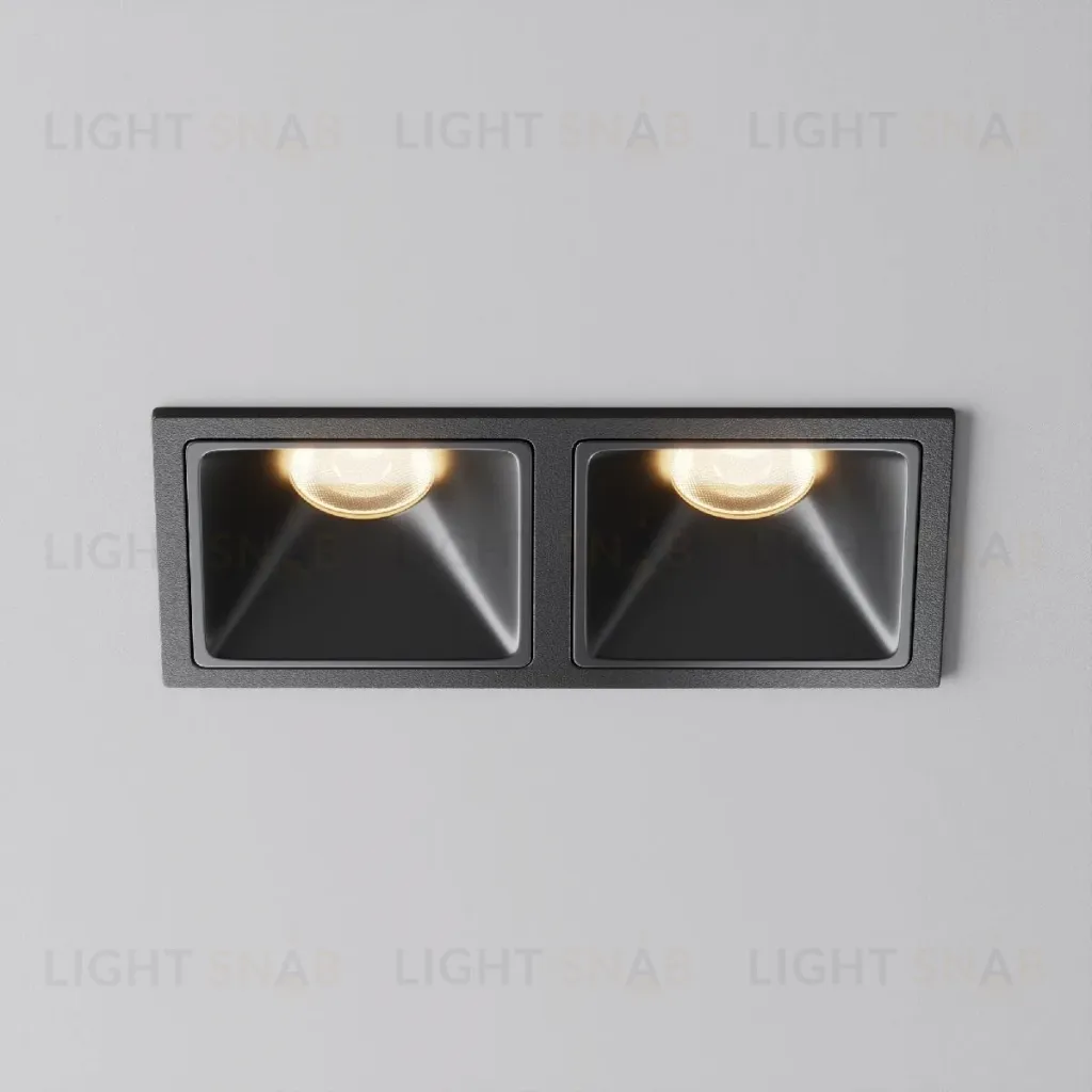 Встраиваемый светильник Maytoni Alfa Led Downlight DL043-02-10W3K-SQ-B-1 DL043-02-10W3K-SQ-B-1