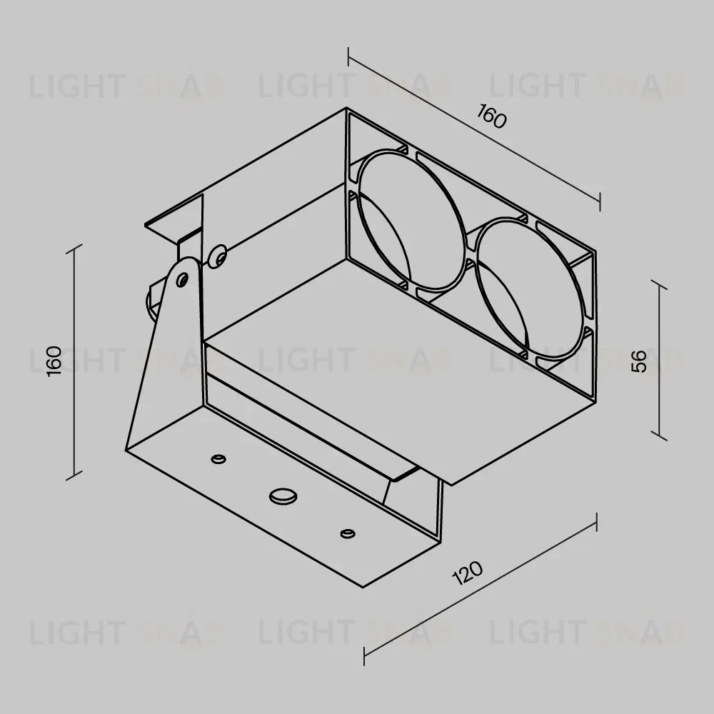 Ландшафтный светильник Maytoni Spot O486FL-L10GF3K O486FL-L10GF3K