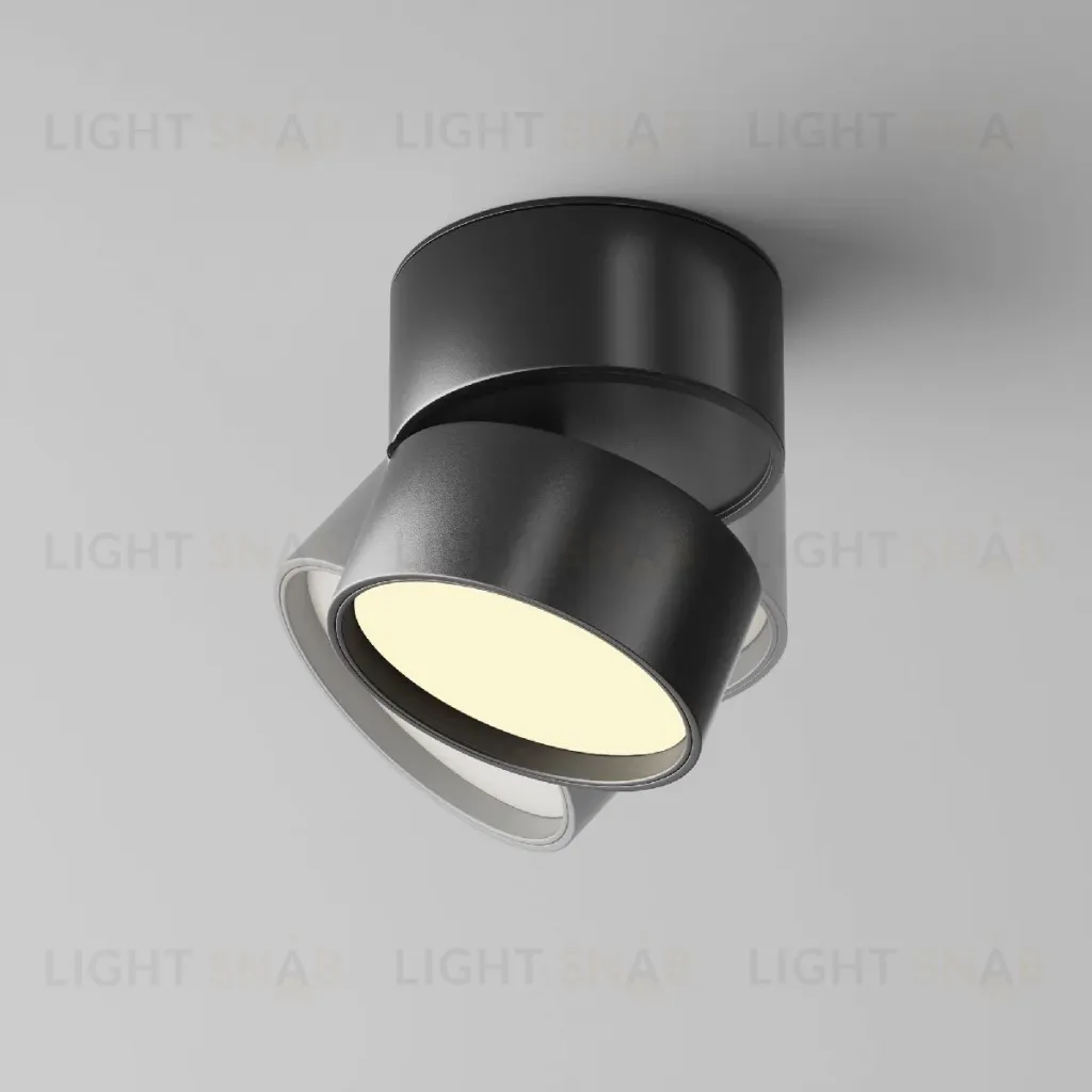 Накладной спот Maytoni Onda C024CL-12W2.7K-B-1 C024CL-12W2.7K-B-1