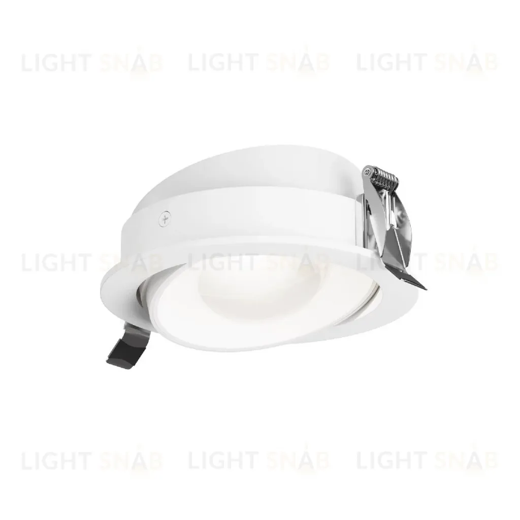 Встраиваемый светильник Maytoni Lens DL105-12W4K-W DL105-12W4K-W