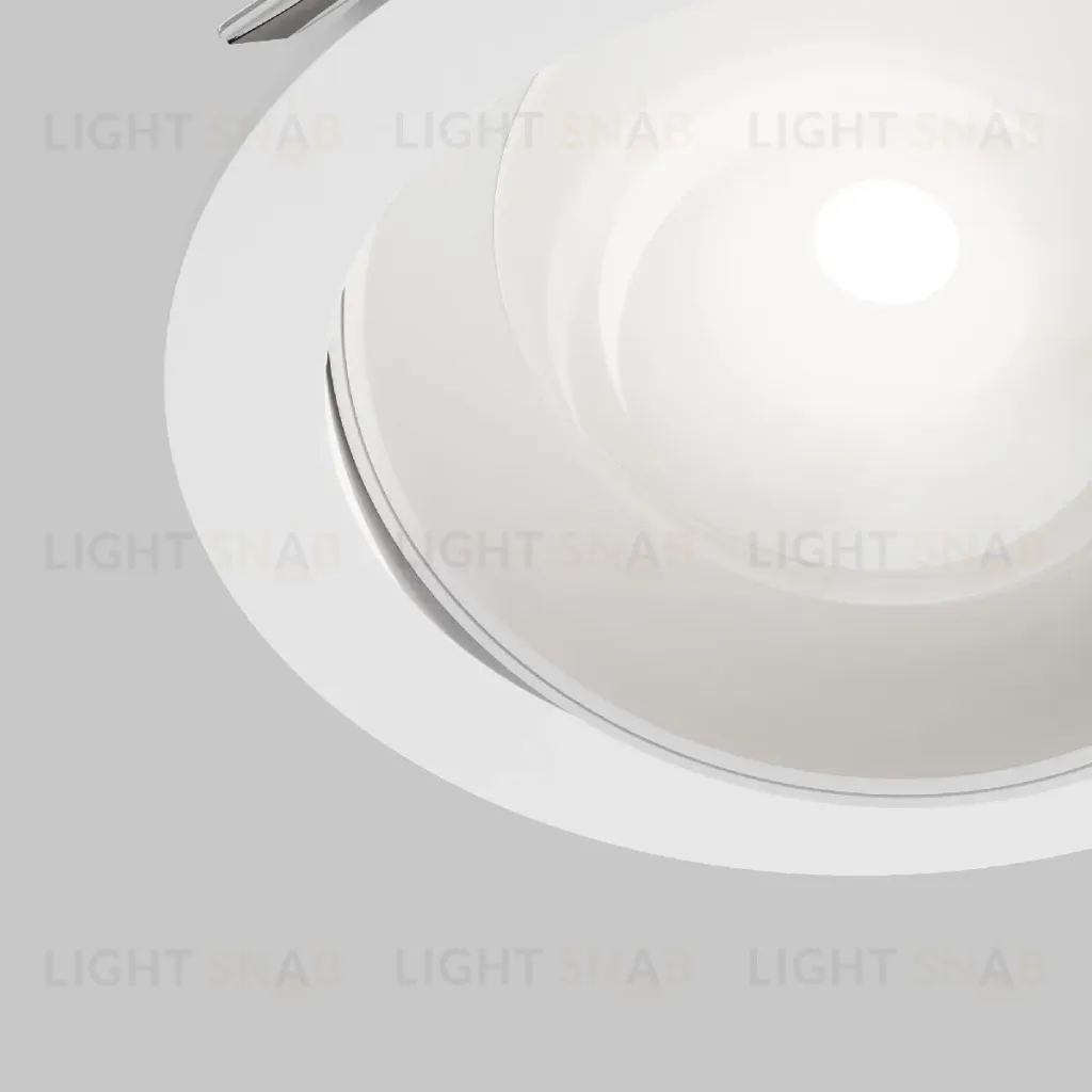 Встраиваемый светильник Maytoni Lens DL105-12W4K-W DL105-12W4K-W