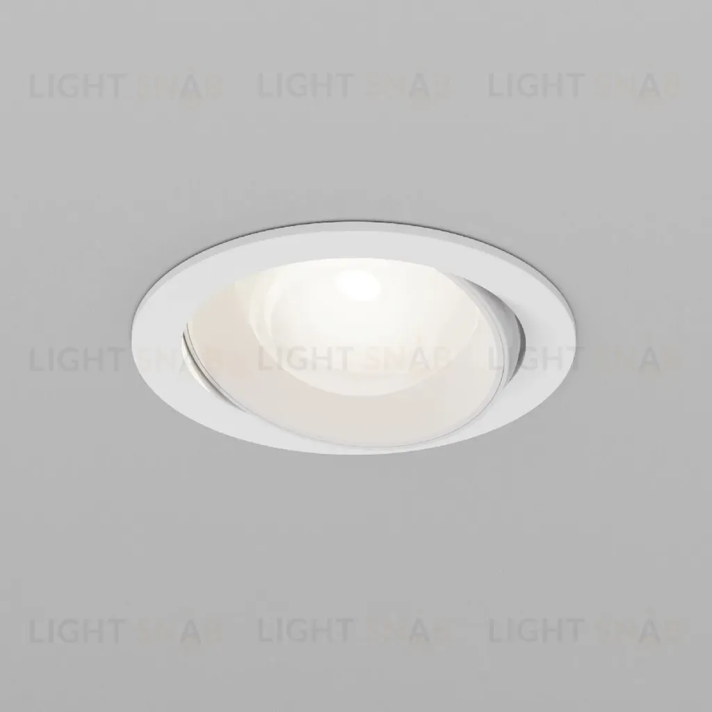 Встраиваемый светильник Maytoni Lens DL105-12W4K-W DL105-12W4K-W