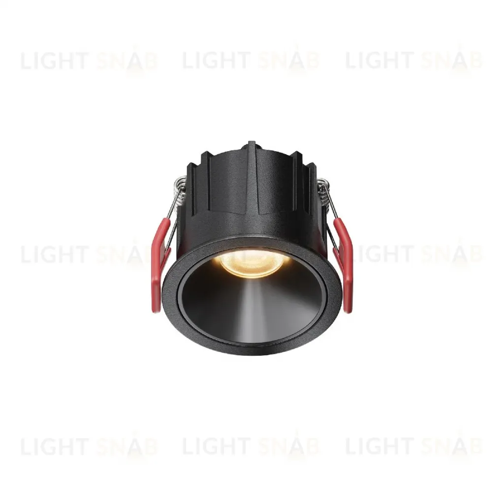 Встраиваемый светильник Maytoni Alfa LED DL043-01-10W2.7K-RD-B DL043-01-10W2.7K-RD-B