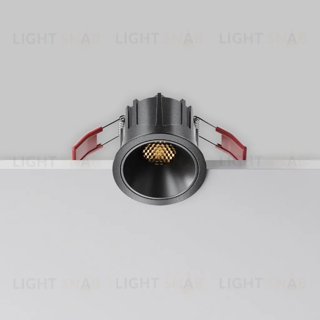 Встраиваемый светильник Maytoni Alfa LED DL043-01-10W2.7K-RD-B DL043-01-10W2.7K-RD-B