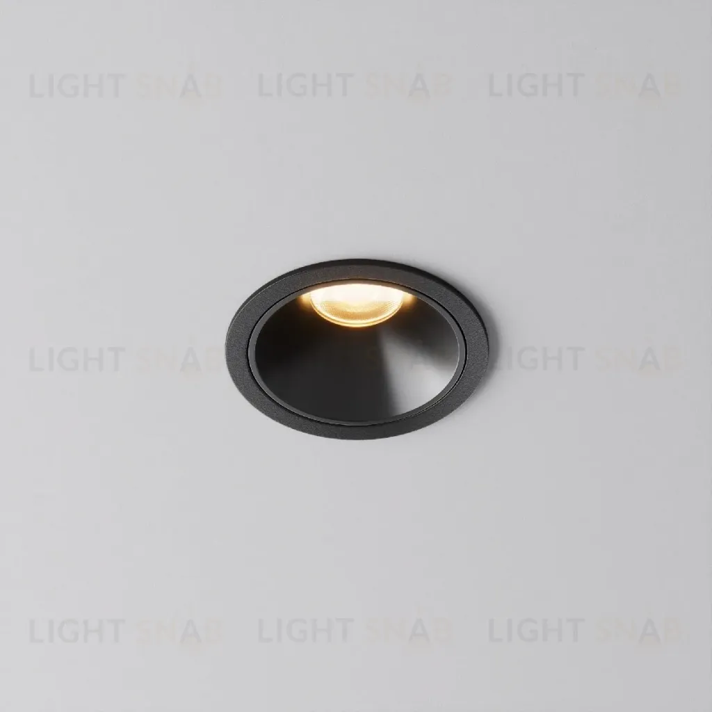Встраиваемый светильник Maytoni Alfa LED DL043-01-10W2.7K-RD-B DL043-01-10W2.7K-RD-B