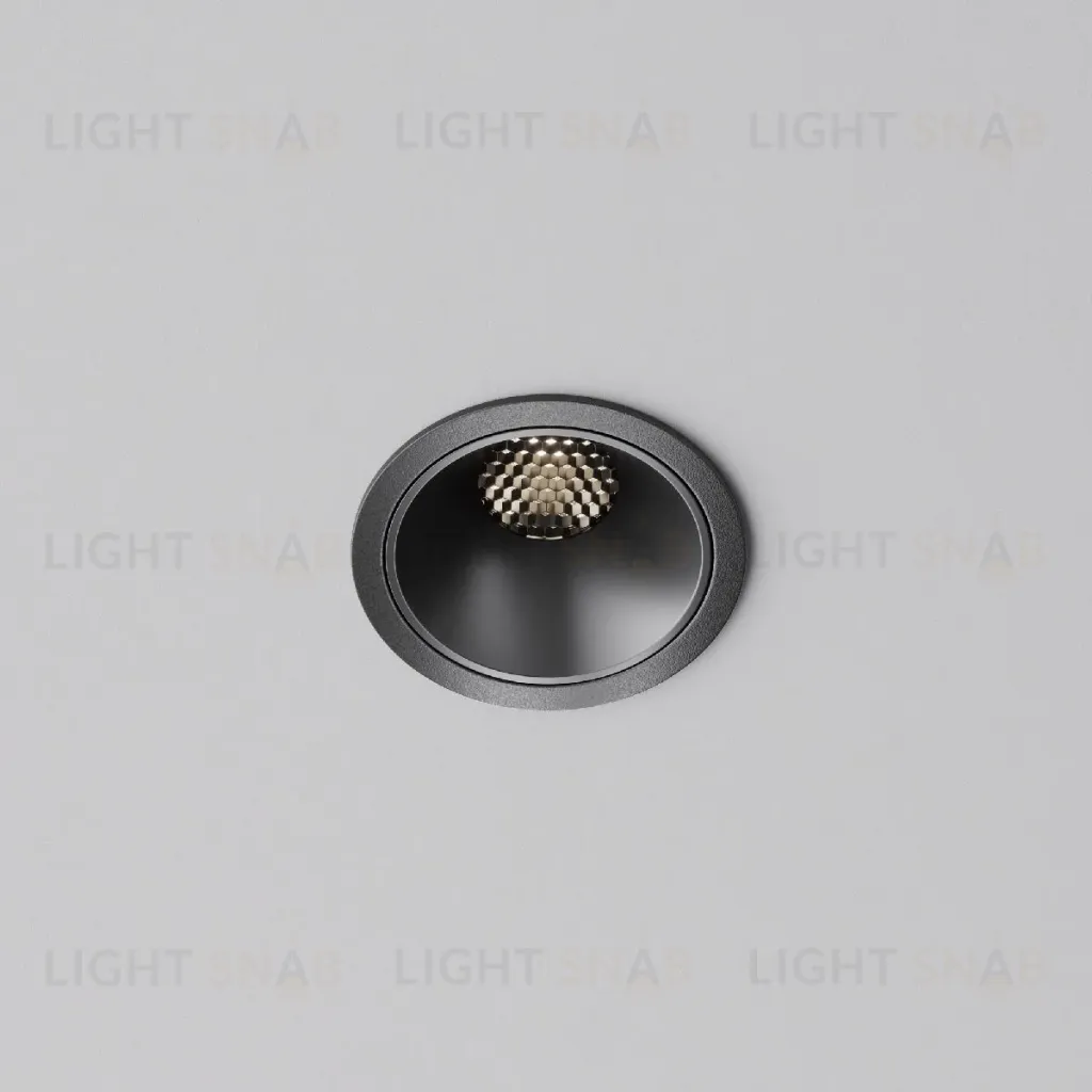 Встраиваемый светильник Maytoni Alfa LED DL043-01-10W4K-RD-B-1 DL043-01-10W4K-RD-B-1