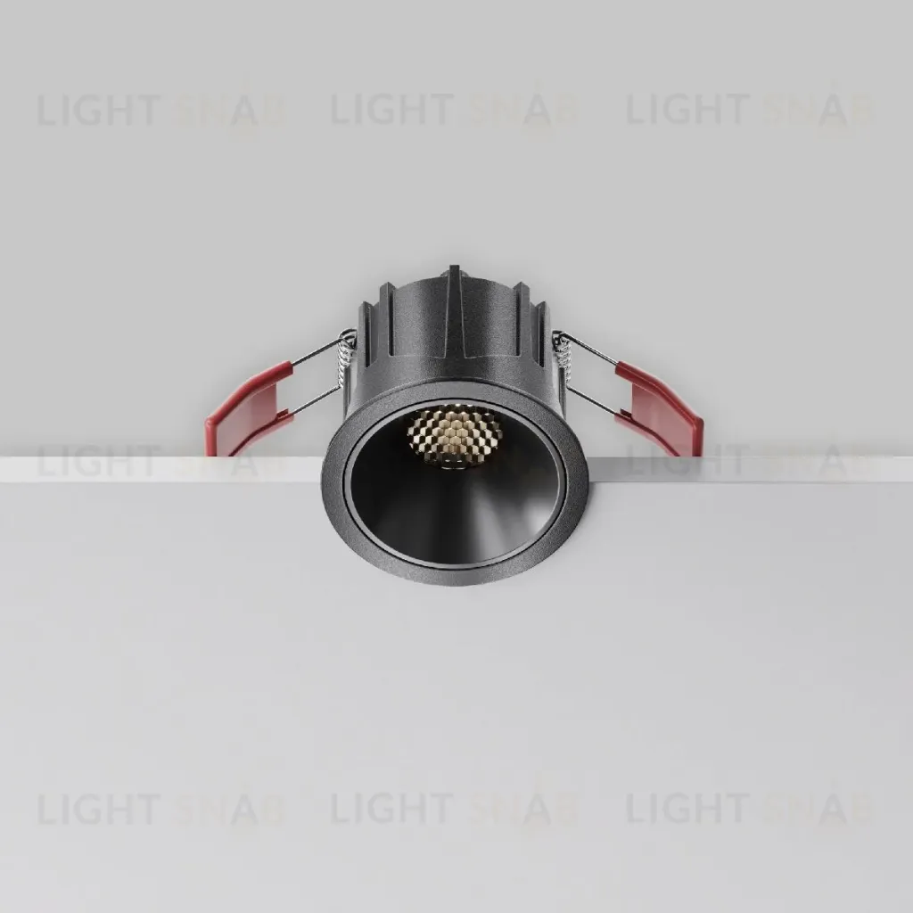 Встраиваемый светильник Maytoni Alfa LED DL043-01-10W4K-RD-B-1 DL043-01-10W4K-RD-B-1