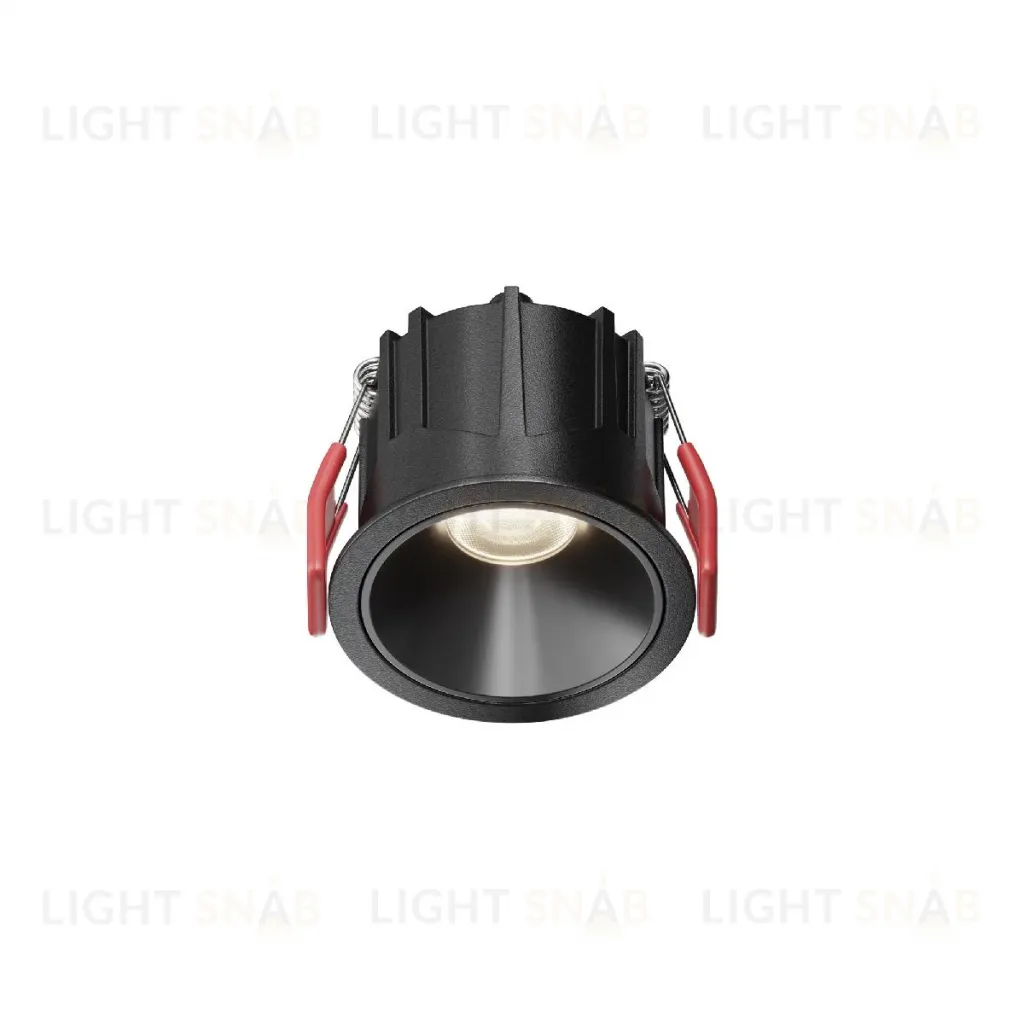 Встраиваемый светильник Maytoni Alfa LED DL043-01-10W4K-RD-B-1 DL043-01-10W4K-RD-B-1