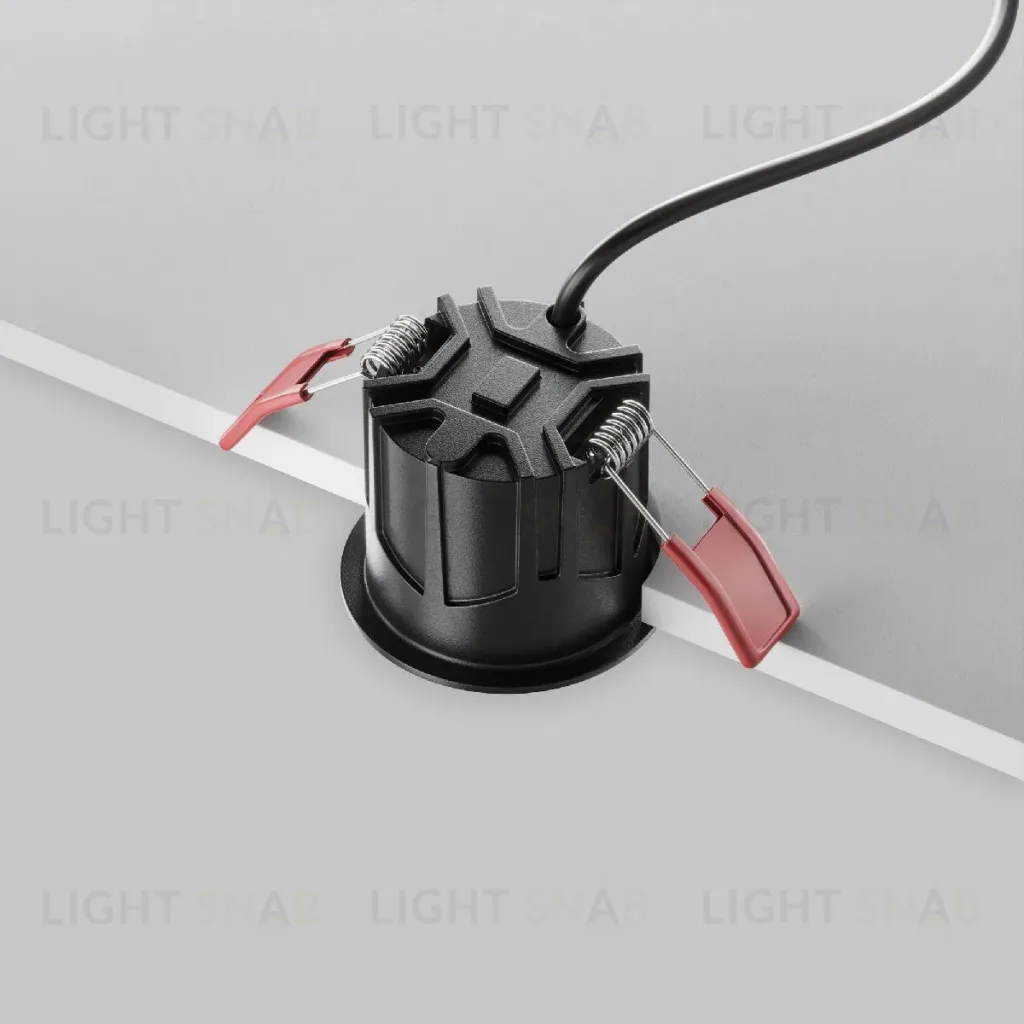 Встраиваемый светильник Maytoni Alfa LED DL043-01-10W4K-RD-B-1 DL043-01-10W4K-RD-B-1