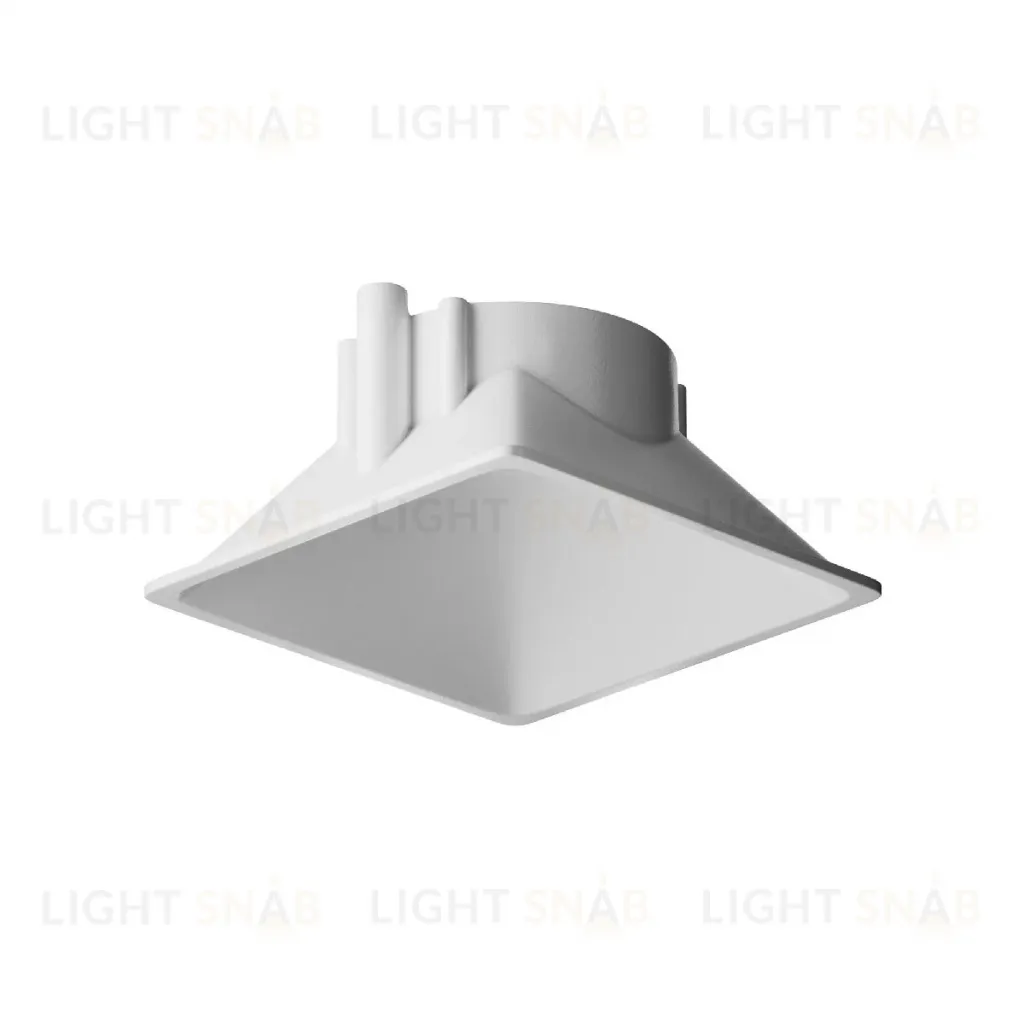 Декоративная рамка-отражатель для светильников серии Alfa LED Maytoni Downlight Ring8-10W-SQ-W Ring8-10W-SQ-W