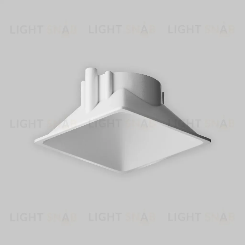 Декоративная рамка-отражатель для светильников серии Alfa LED Maytoni Downlight Ring8-10W-SQ-W Ring8-10W-SQ-W