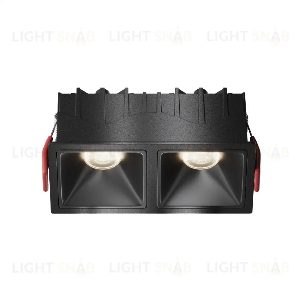 Встраиваемый светильник Maytoni Alfa LED DL043-02-10W4K-SQ-B-1 DL043-02-10W4K-SQ-B-1