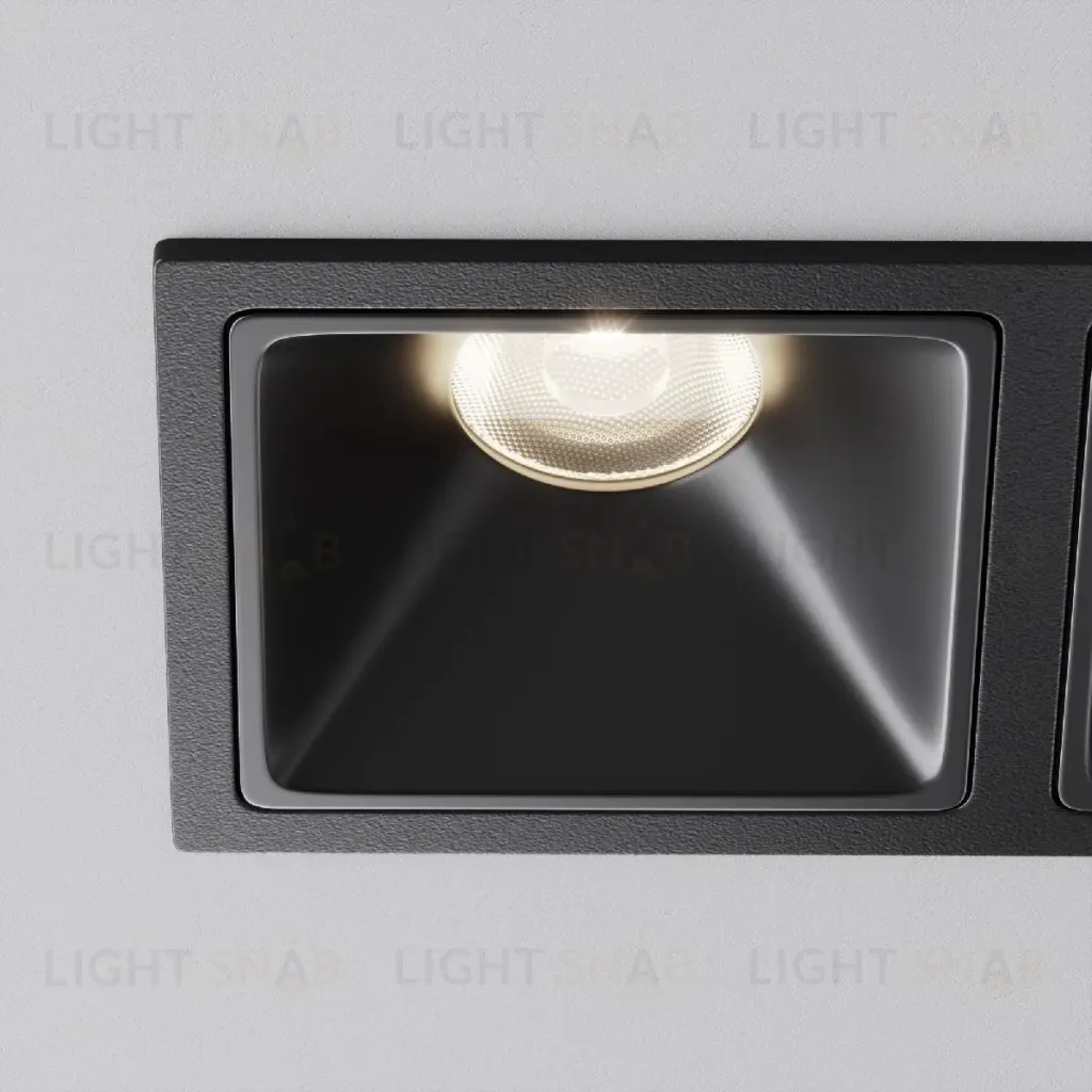 Встраиваемый светильник Maytoni Alfa LED DL043-02-10W4K-SQ-B-1 DL043-02-10W4K-SQ-B-1