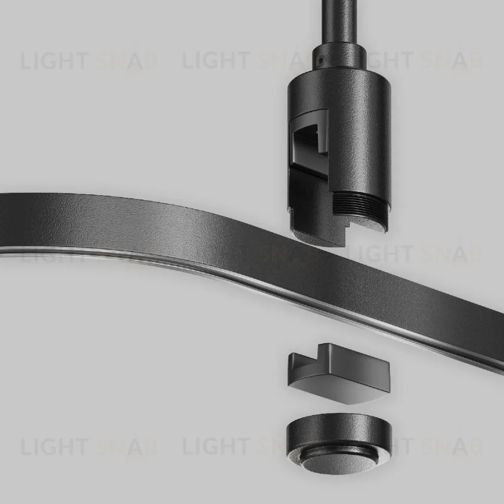 Радиусный коннектор для шинопровода Maytoni Flarity TRX154-RC80-B TRX154-RC80-B
