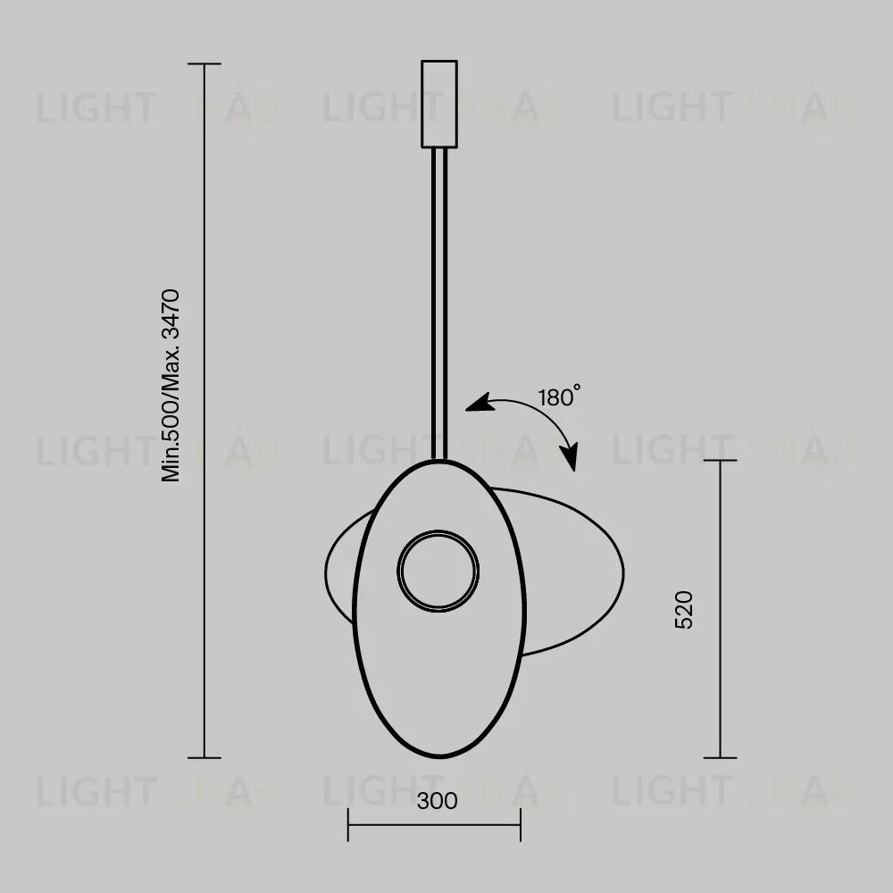 Подвесной светильник Maytoni Evolution MOD396PL-L10BL3K MOD396PL-L10BL3K