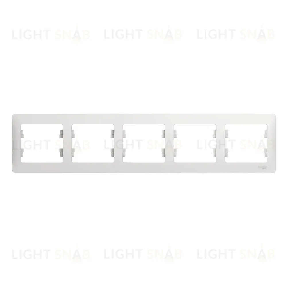 Рамка 5-ая горизонтальная Systeme Electric Glossa GSL000105 GSL000105
