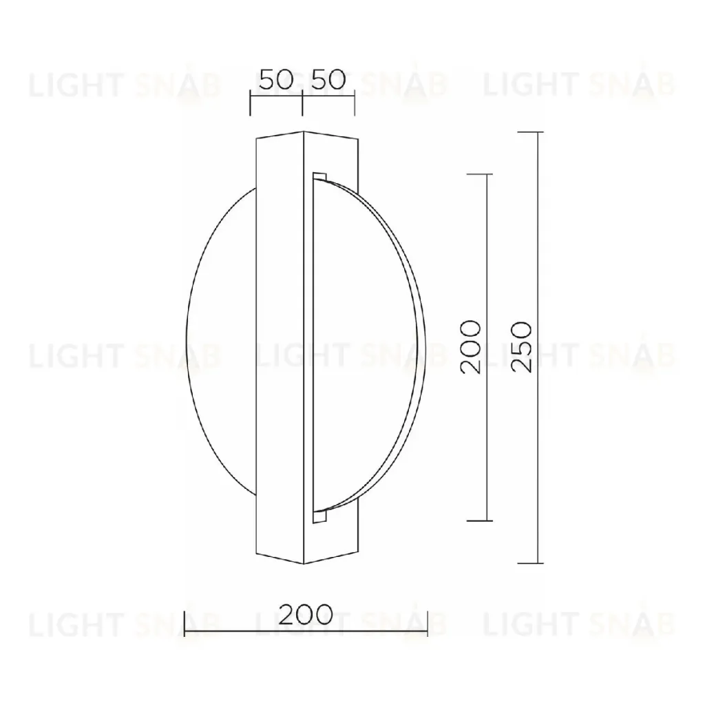 Настенный светильник LED4U L7366-2 BS L7366-2 BS