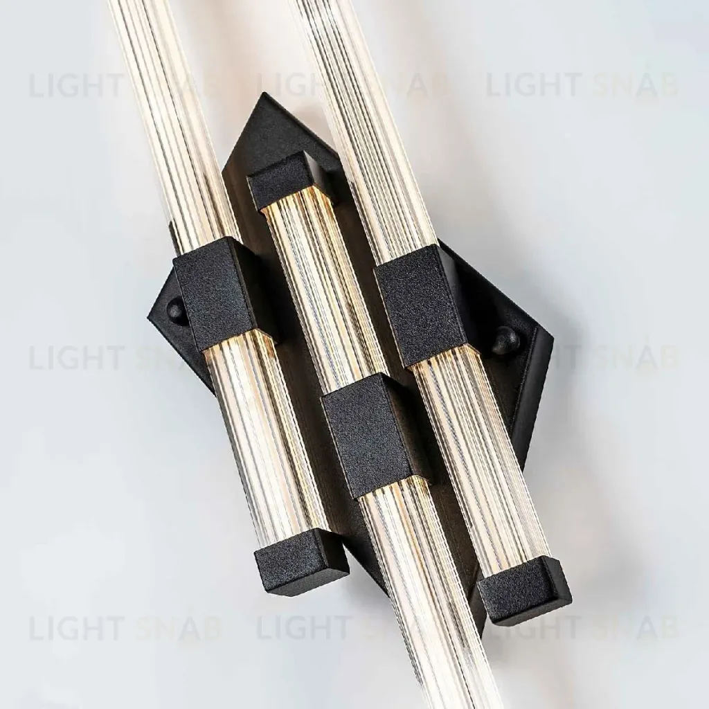 Настенный светильник LED4U L2243-820 BK L2243-820 BK